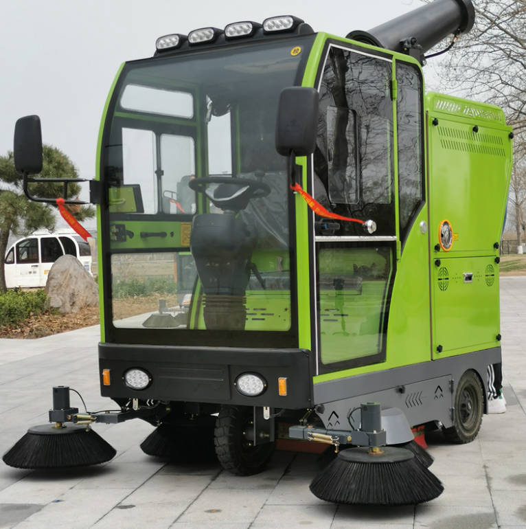 崇明道路清洁广泛应用电动环卫清扫车